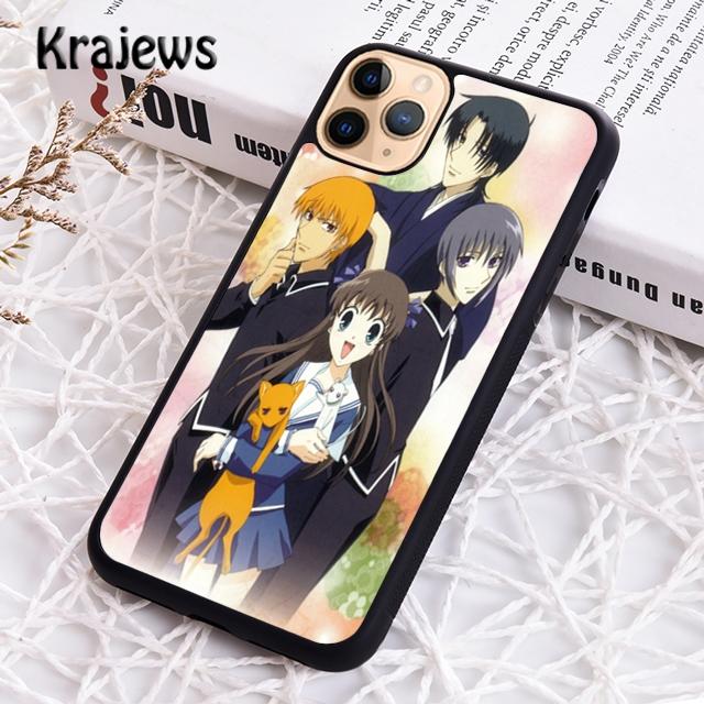 Krajews Fruits Basket Anime Handyhülle Cover Für iPhone 14 5 SE 6s 7 8 plus X XR XS 11 12 13 pro max Samsung Galaxy S21 S22ultra