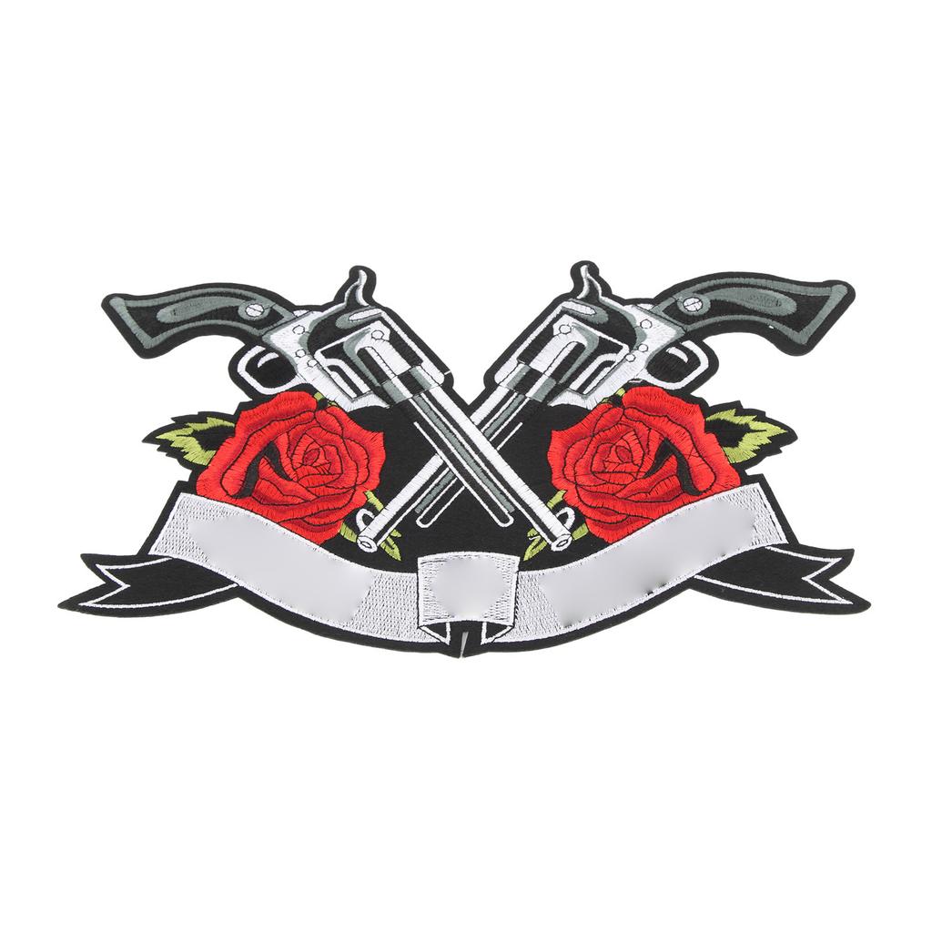 30cm Big Patches Embroidered Patch Appliques for DIY T‑Shirt Jeans Backpack