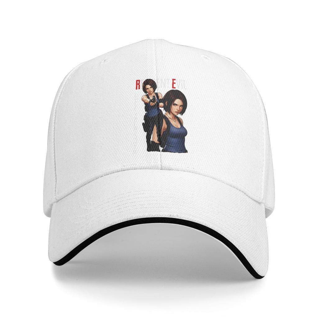 Summer Casual Baseball Cap Jill Valentine Residents Evils Fanart Hiking Fishing Hip Hop Hats Men Women Sun-Proof Snapback Cap