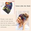 Bohemian Tie-dye Headband Sports Yoga Headband Running Fashion Headband Wide-rimmed Sweat-absorbing Hair Accessories