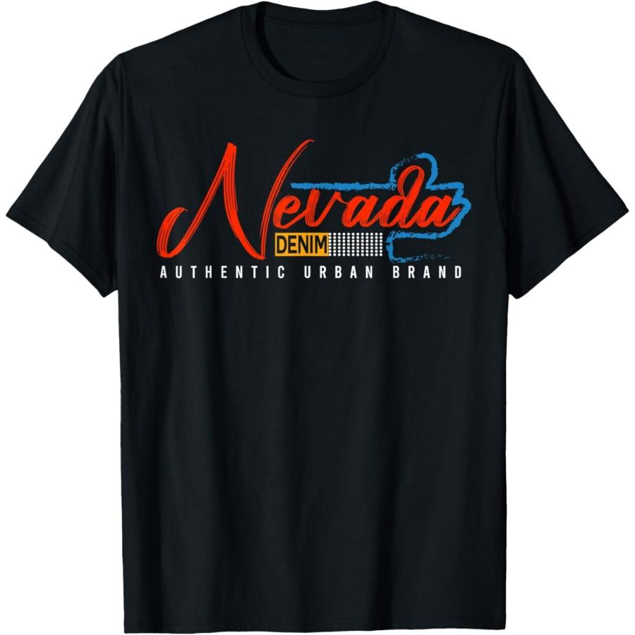 Nevada Denim T-Shirt XXXXXL чёрный