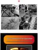 2024 USB Rechargeable Bicycle Turn Signals with Horn and Wireless Remote-Controlled Bright Rear Light for Night Riding.