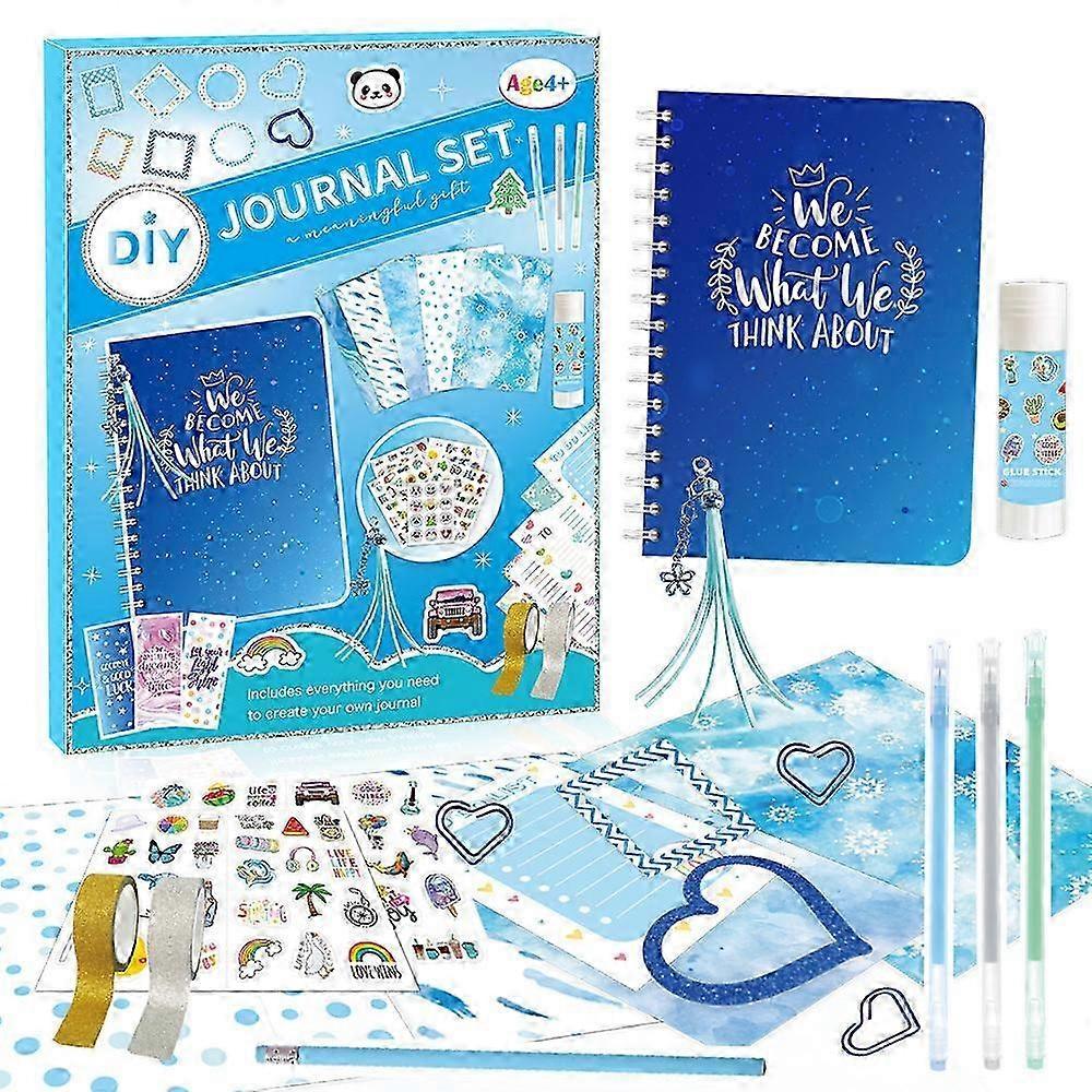 Blue Childrens Creative Journal Set