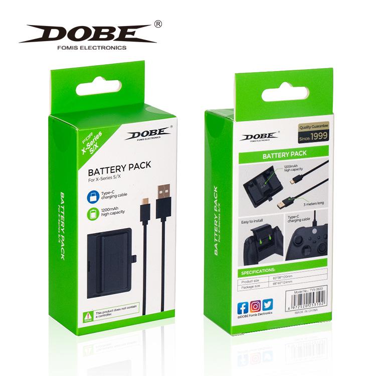 XBOX Series S/X Controller Battery Pack 1200mAh + 3M Type-C Braided Charging Cable