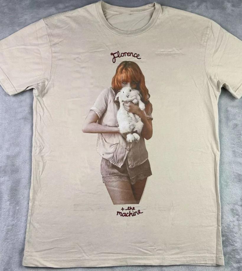 Винтажная футболка Florence And The Machine 2011 Кролик размеры S-5XL M