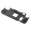 For Switch Protective Case Cover Soft Silicone Ultrathin TPU Game Console Protective Cover with Ergonomic Grip Black