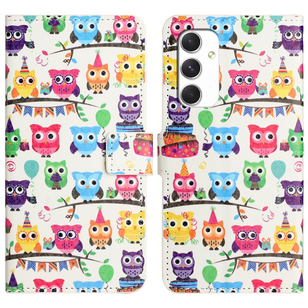 For Samsung Galaxy A16 5G/A16 4G Case Pattern Print PU Leather Wallet Phone Cover