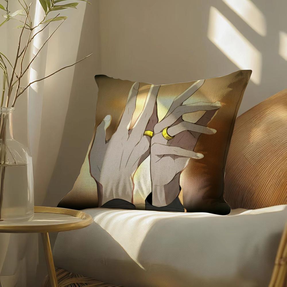 Yuri!!!Onice Pillow Case Pillowcase, Double-Sided Printed, Sofa Cushion, Bedroom Headboard