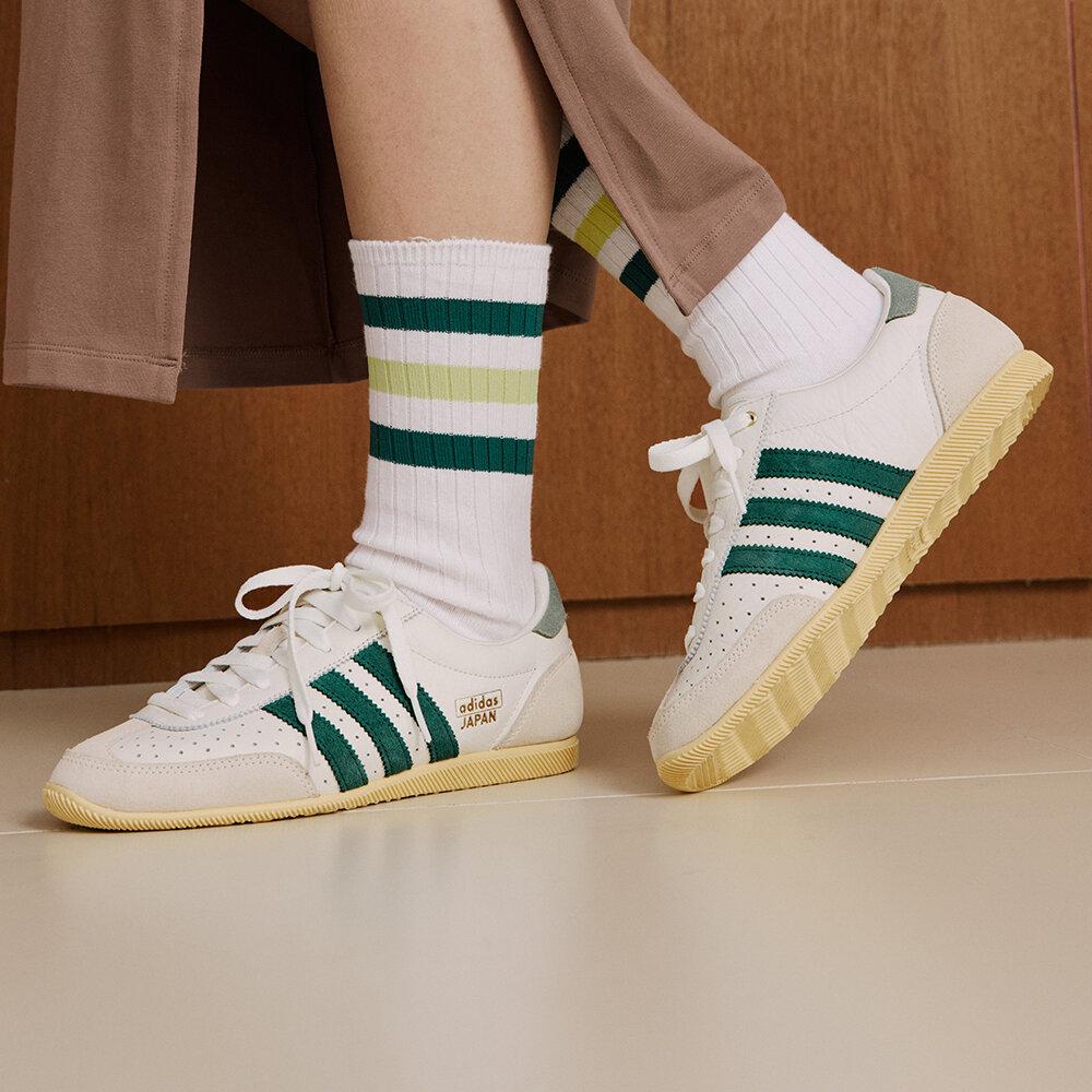 

adidas Japan Молочный Белый Колледжский Зеленый Оранжевый Оттенок (Женский) 41