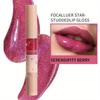 Swivel Pearlescent Lip Gloss Pencil Soft Brush Highly Pigmented Glitter Lip Nectar Doodle Lip Pearlescent Lip Glaze Lip Oil Lip Balm Lip Makeup