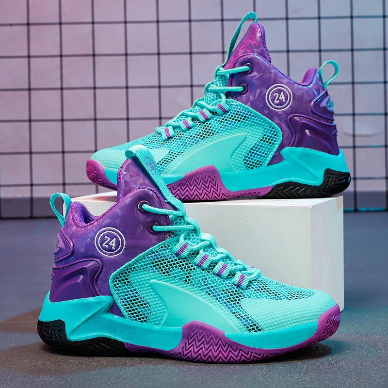 

Children s Basketball Shoes / 2023 New Breathable Mesh Boys Sports Shoes For Primary School Students Training Basketball Shoes