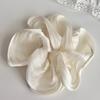 Elástico de Cabelo Alta Elasticidade Sem Danos ao Cabelo Cetim Macio Corda de Cabelo Grande Fofa Coque Scrunchie de Cabelo Acessórios de Cabelo para Ir ao Trabalho Encontros