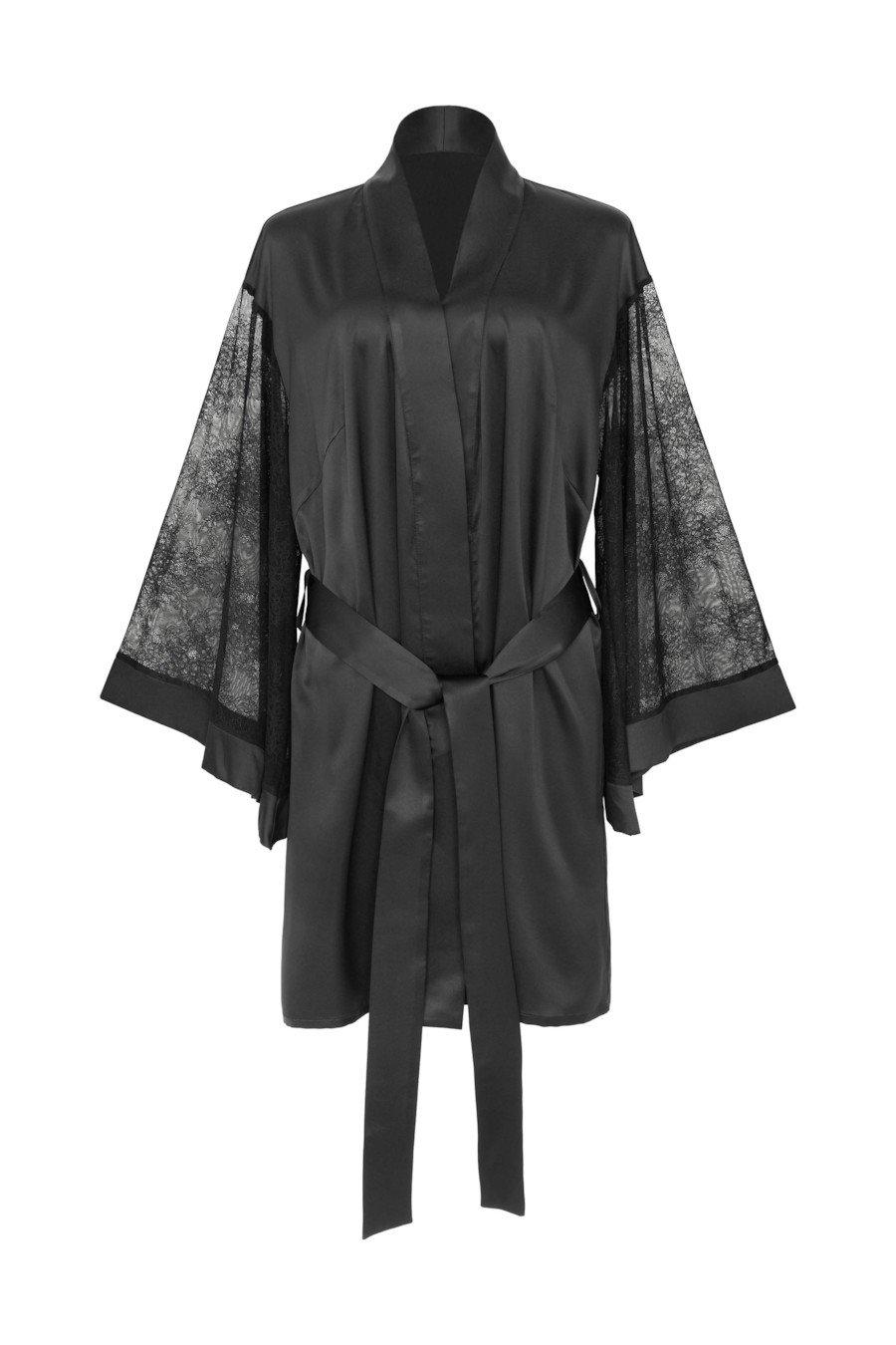 

Халат Anabel Arto (90676) 48(XL) прозорий колір чорний