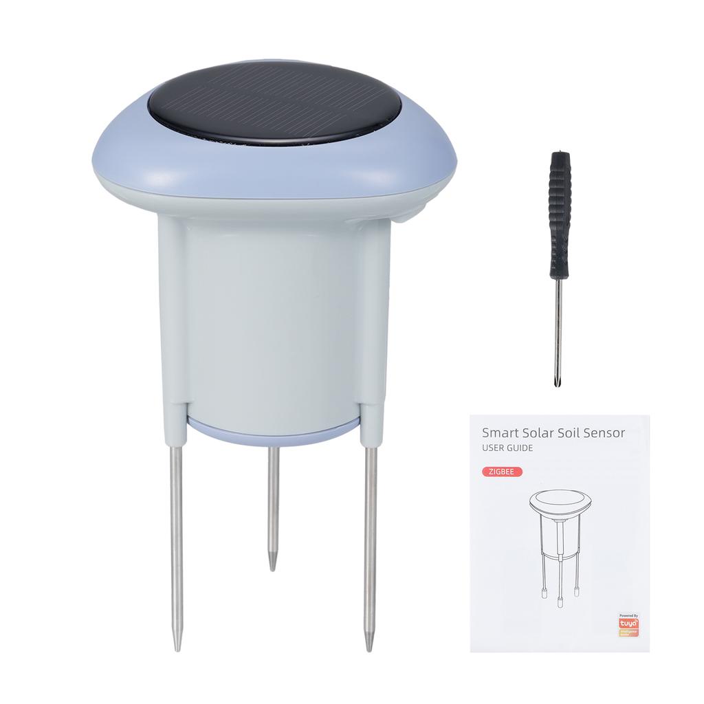 Smart Solar Soil Sensor Temperature Humidity Sensor Soil Quality Testing Zigbee 3.0 work with