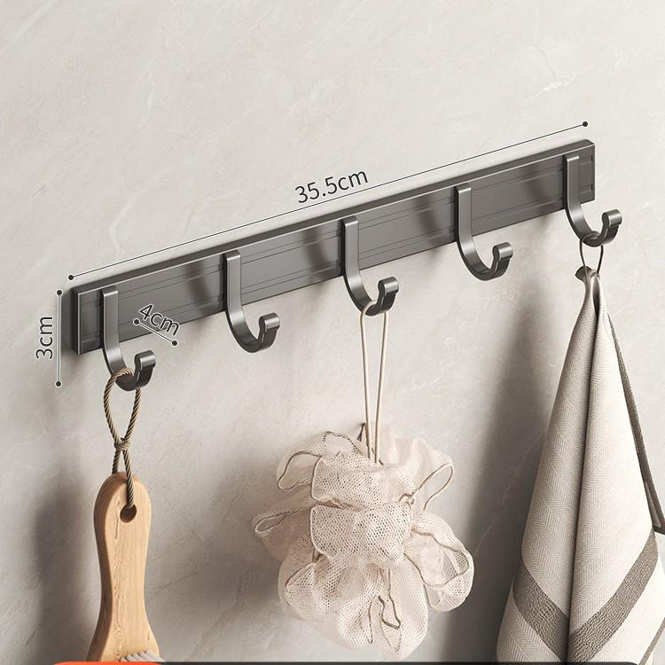 Heavy-Duty Adhesive Wall Hook for Bathroom & Kitchen