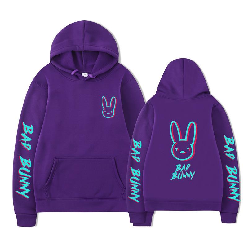 Bad Bunny Unisex Fashionable Hoodie Sweatshirt