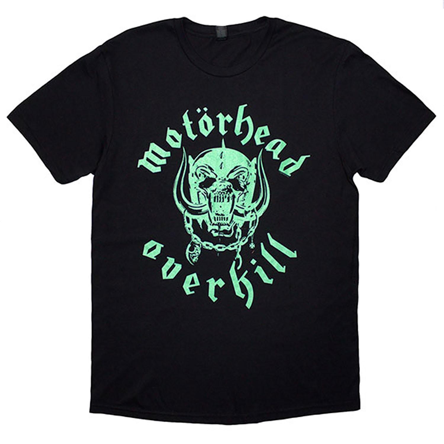 Men s Motorhead Overkill Lyric T-shirt Medium Black S