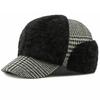 HT4543 Autumn Winter Hat Caps for Men Women Cute Fleece Fur Baseball Cap Thick Warm Trapper Earflap Cap Male Female Russian Hat