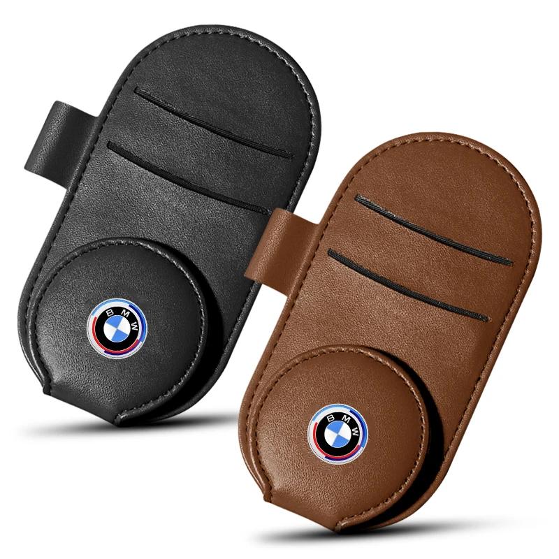 Car Sunglasses Holder Glasses Clip For ID Card ID Card Bank Card Clip For Bmw M E28 E30 E34 E36 E39 E87 E90 E92 E46 E52 E53 E60