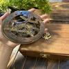 Boussole à cadran solaire en laiton de 5 pouces, boussole de poche, boussole de travail, boussole antique, cadeau pour papa, boussole à cadran solaire cadeau gravé,