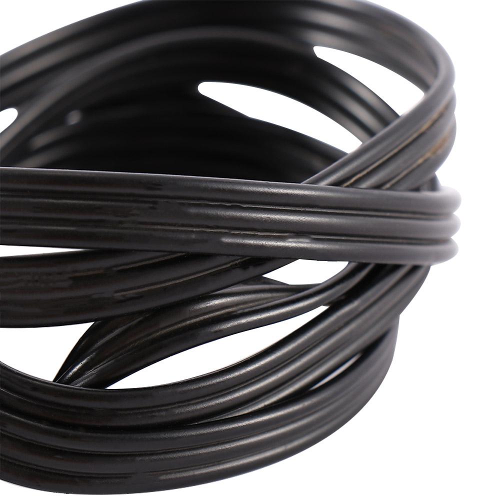 Black RCA Male 3 RCA Cord Converter 3.5MM Jack To RCA Wire Audio Cable Video Cables AV