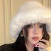 Ladies Autumn and Winter Warm and Thick Plush Imitation Mink Fur Ear Protection Lei Feng Hat Atmosphere Hat