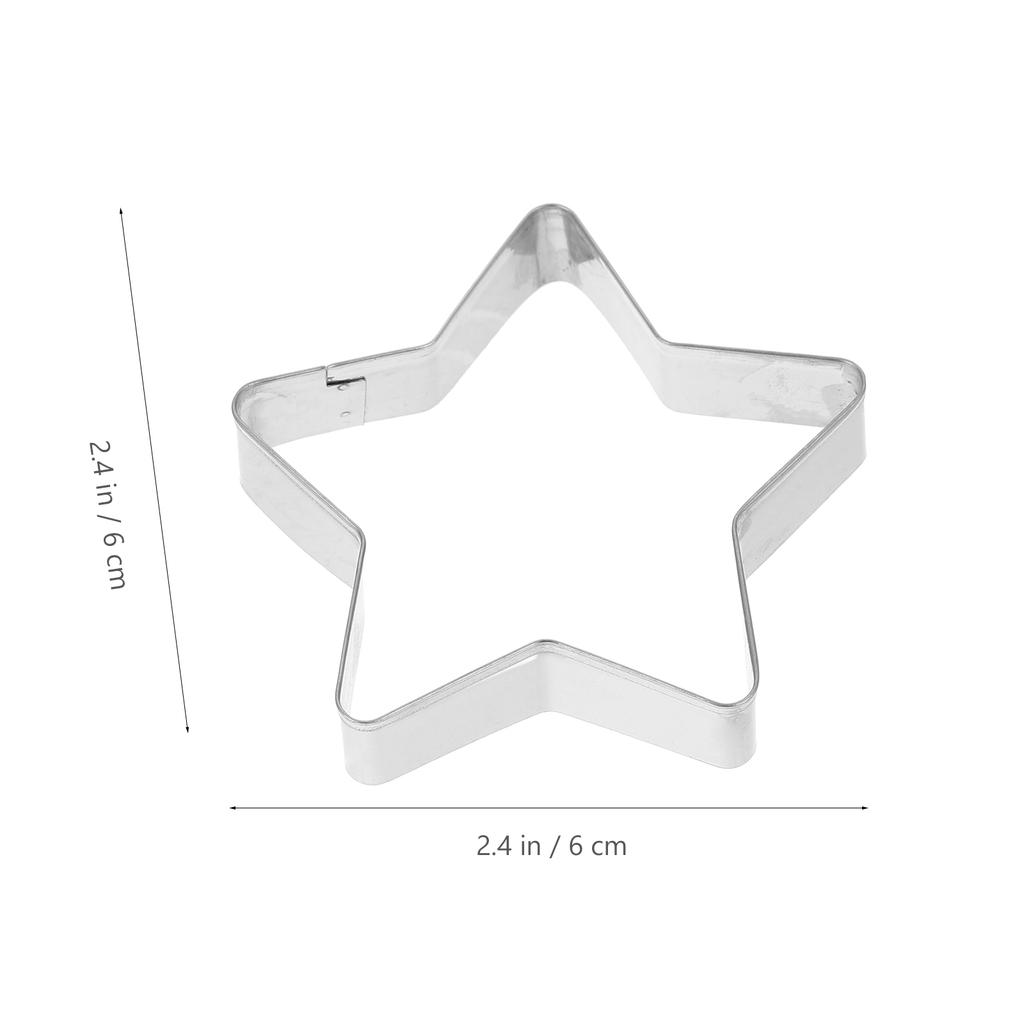 1Set Creative Cookie Cutters Stainless Steel Baking Molds for DIY Chocolate Cake Decorating Kids Baking Fun Holiday Party