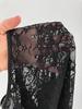 2026 Summer European-American Lace Long Sleeve Slimming Mesh Hollow T-shirt for Women