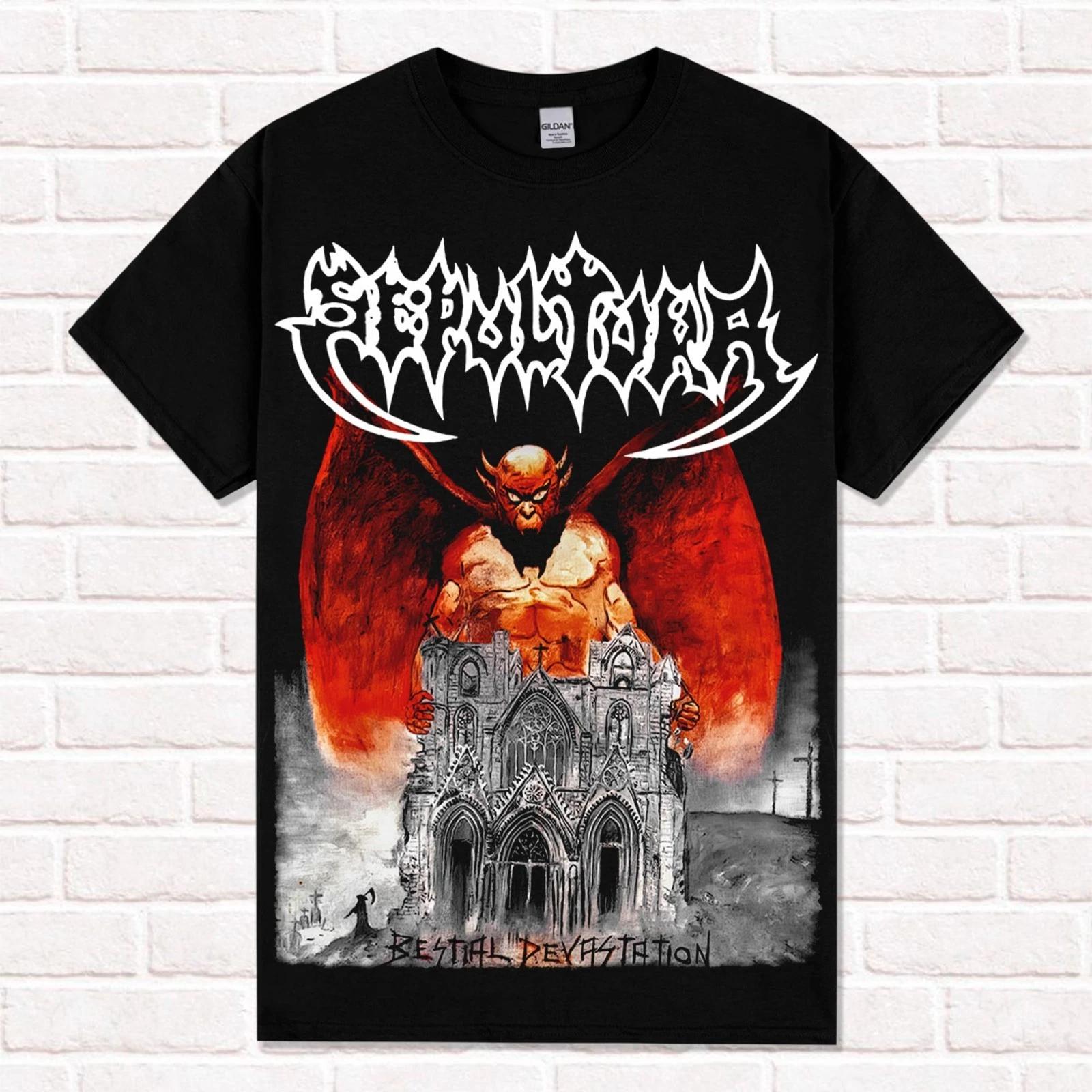 Футболка Sepultura Bestial Devastation . Трэш-метал. Металл с пазом. M