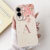 For Samsung Galaxy S25 Edge Case Cover Simple Fashion Letters Luxury Crown Flowers Painted Silicone Phone Case S937U S937B S9370