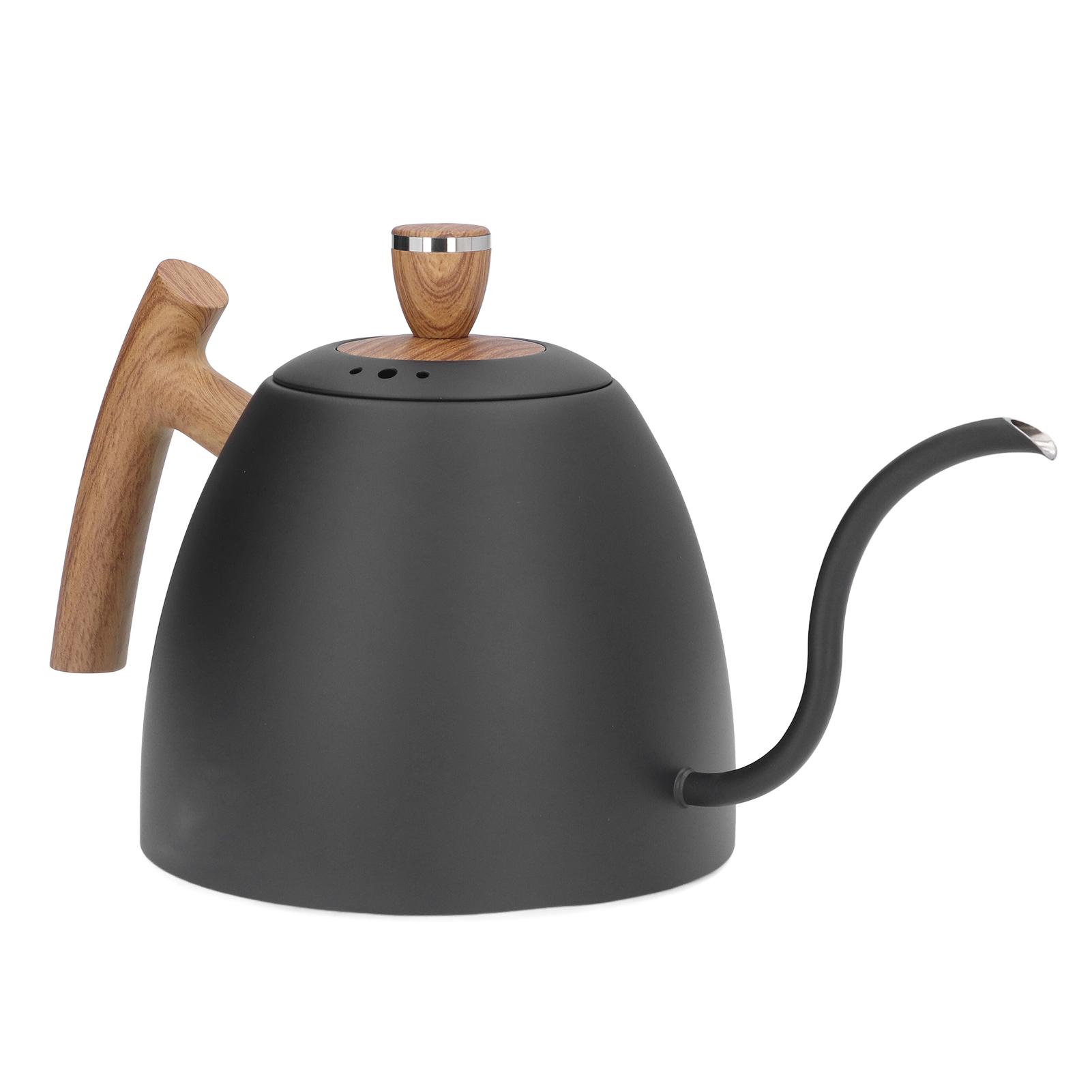 

Pour Over Kettle 800ml Ergonomic Handle Rustproof Stainless Steel Anticorrosion Gooseneck Spout Durable Coffee Kettle L