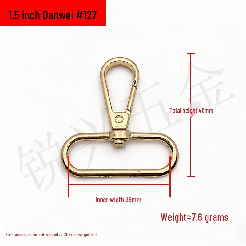 Zinc Alloy Metal Dog Leash Buckle and Luggage Strap Hook