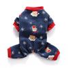 Christmas Pet Dog Outfit Four-Legged Costume Reindeer Santa Snowman Design Seasonal Holiday Apparel Small Medium Large Dogs