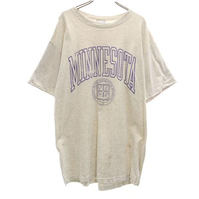 GEAR 90s Made In USA Old Short Sleeve T-shirt L Gray Men's Used