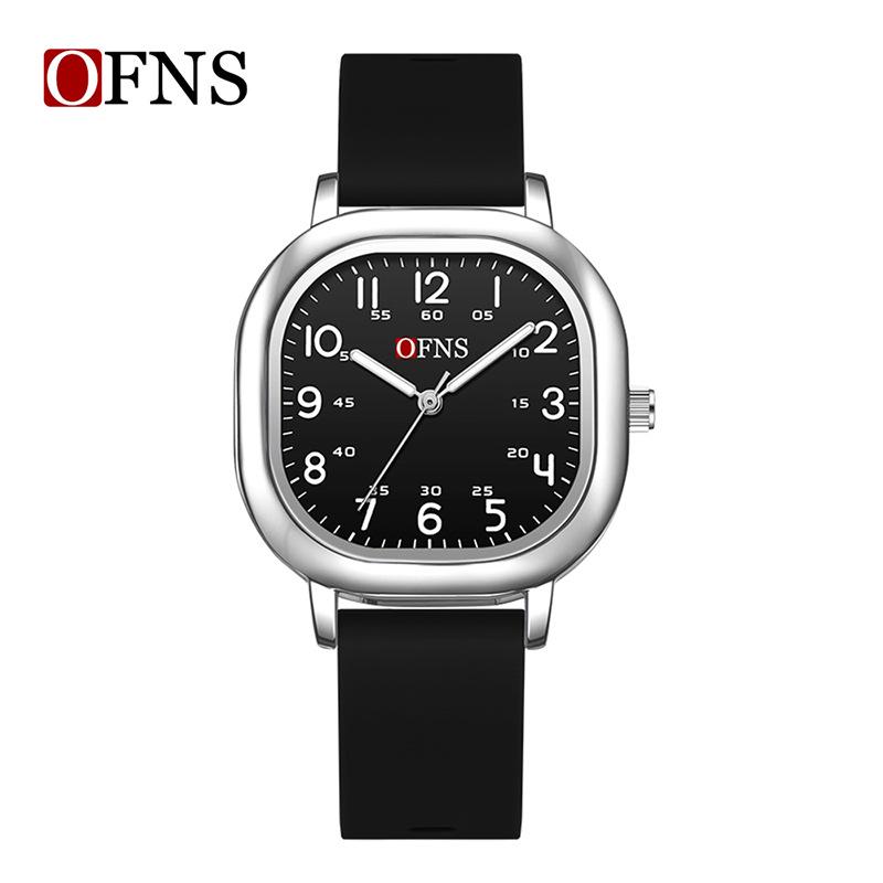 Oufanni Kids' Silent Glow Waterproof Exam Watch