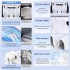 Car Ice Silk Seat Cushion Cover For Tesla Model 3 / Y Juniper 2019-2026 Breathable Comfortable Seat Pad Car Interior Accessories