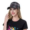 Custom GTI Tartan Baseball Cap Unisex Adjustable Snapback Hat Vintage Washed Oxford Caps Retro Sun Visor Peaked Cap