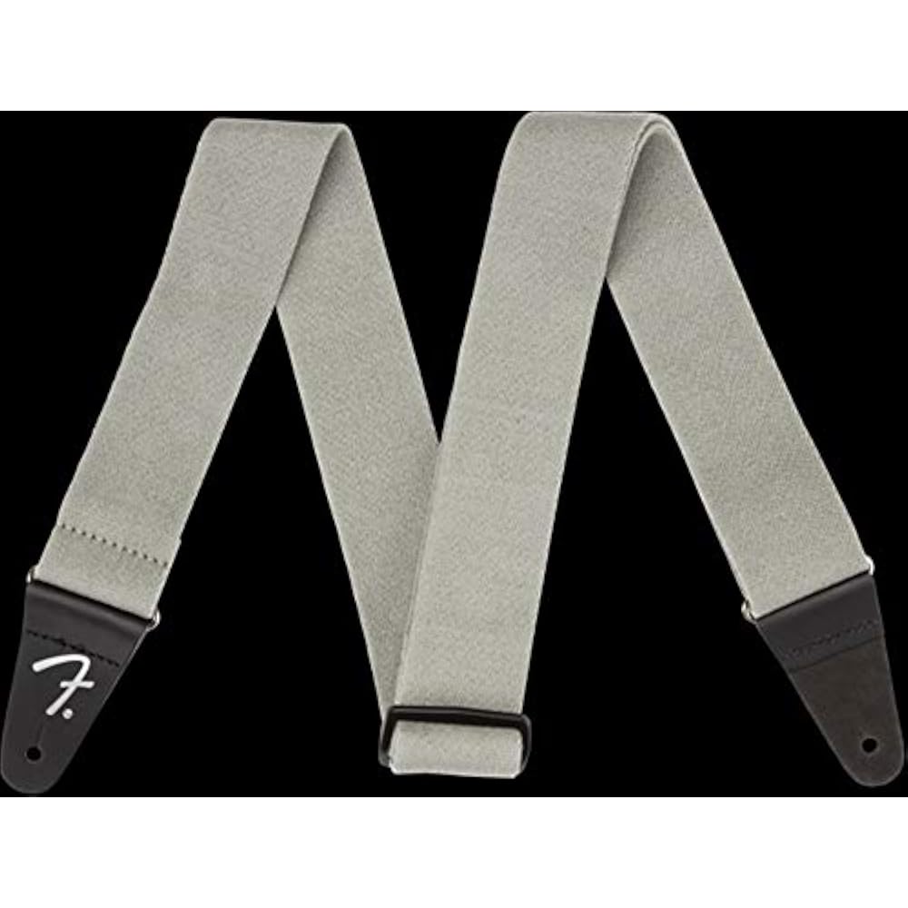 Fender Straps Supersoft Strap, Grey 2"