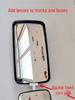 Espejo Gran Angular HD para Punto Ciego para Camiones Grandes y Autobuses – Modificación de Espejo Retrovisor y Lateral