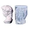 Sculpture-shape Silicone Mold Reusable Clay Mold for Epoxy Resin Casting Making Pillar Candle Resin Ornaments DIY Crafts