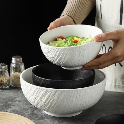 1Pc Ceramic Bowls, Household Rice Bowls, Restaurant Tableware