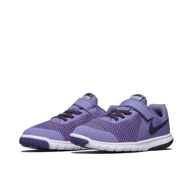Nike Flex Experience RN 5 Cushioning Durable Low-Top Kids Running Shoes Kids running shoes Purple 844992-501