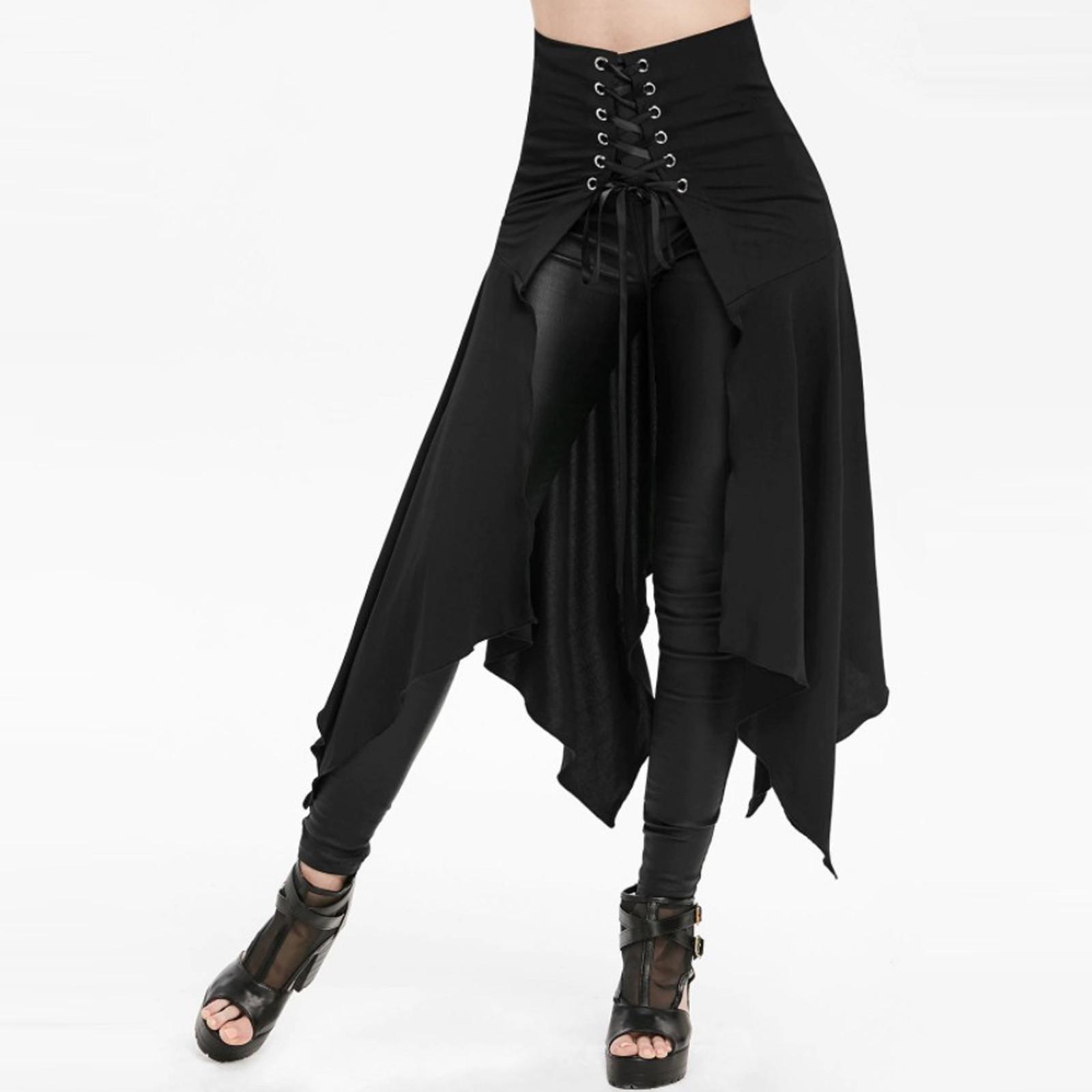 Женская шитье нерегулярной юбки на бретелях — фото 9