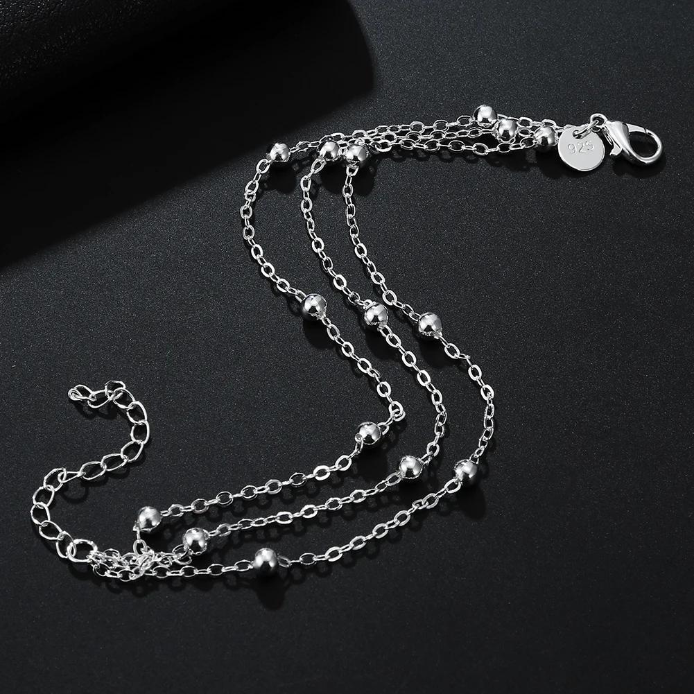 Versatile Jewelry 925 Sterling silver unique Tassel beads Bracelets for women Fashion Designer Party Wedding Accessories Gifts