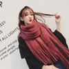 Womens Fall Winter Scarf Fashion Tassel Soft Warm Blanket Scarves Thick Soft Womens Shawl Wraps