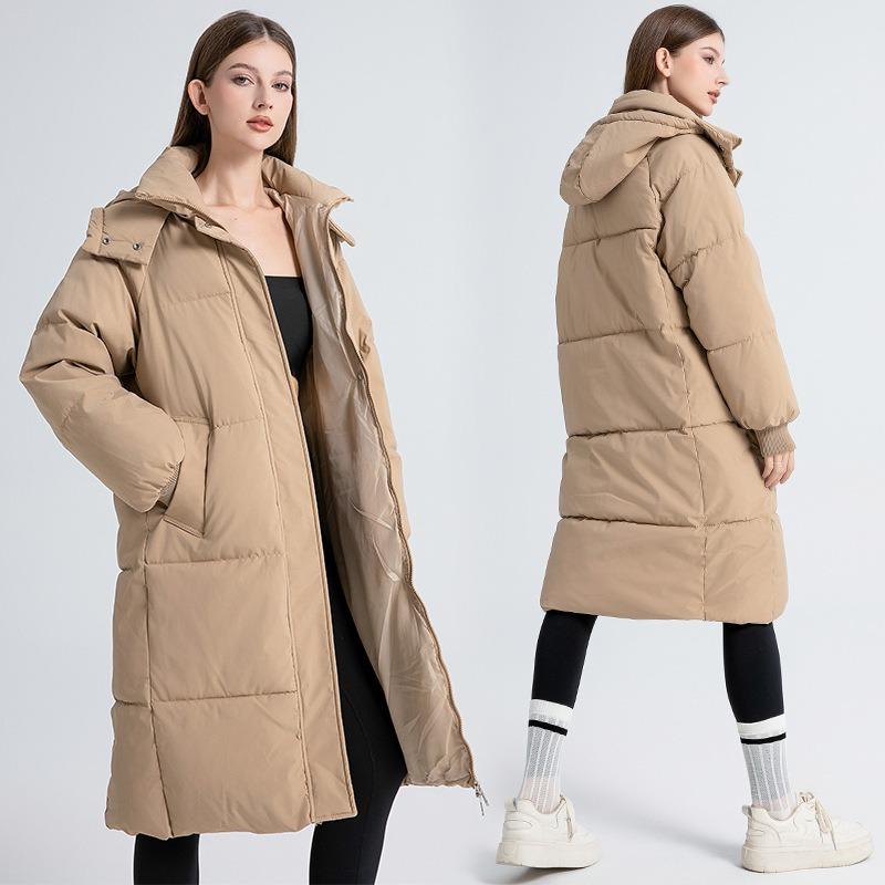 Winter Thickened Cotton-padded Clothes, New Knee-length Cotton-padded Clothes, Loose Cotton-padded Jackets, Women's High-end Fashion Coats