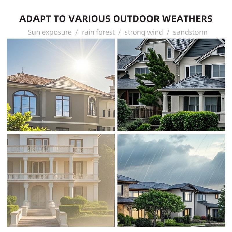 HD Wireless Video Doorbell with Optional Solar Charging Rain Cover, Ultra Long Standby, Voice Changing, Intercom Monitoring, Automatic Power Storage