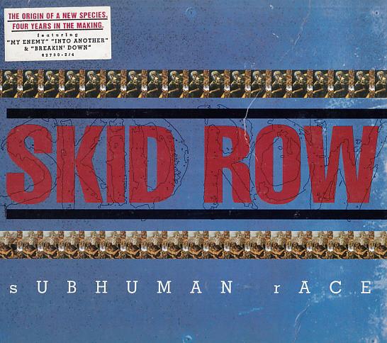 

CD SKID ROW - Subhuman Race 827302 Atlantic 1995 US Металл Б/У