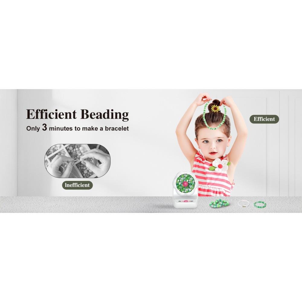 Elektrische automatische Perlenmaschine Perlenschale DIY manuelle Perlenmaschine weiches Keramikstück Reisperlen Perlenwerkzeug Perlengerät