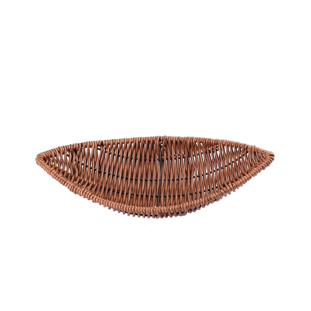 

Large Capacity Food Plate Handwoven Serving Storage Bowls New Fruit Basket Household S